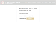 Tablet Screenshot of gimblettgravels.com